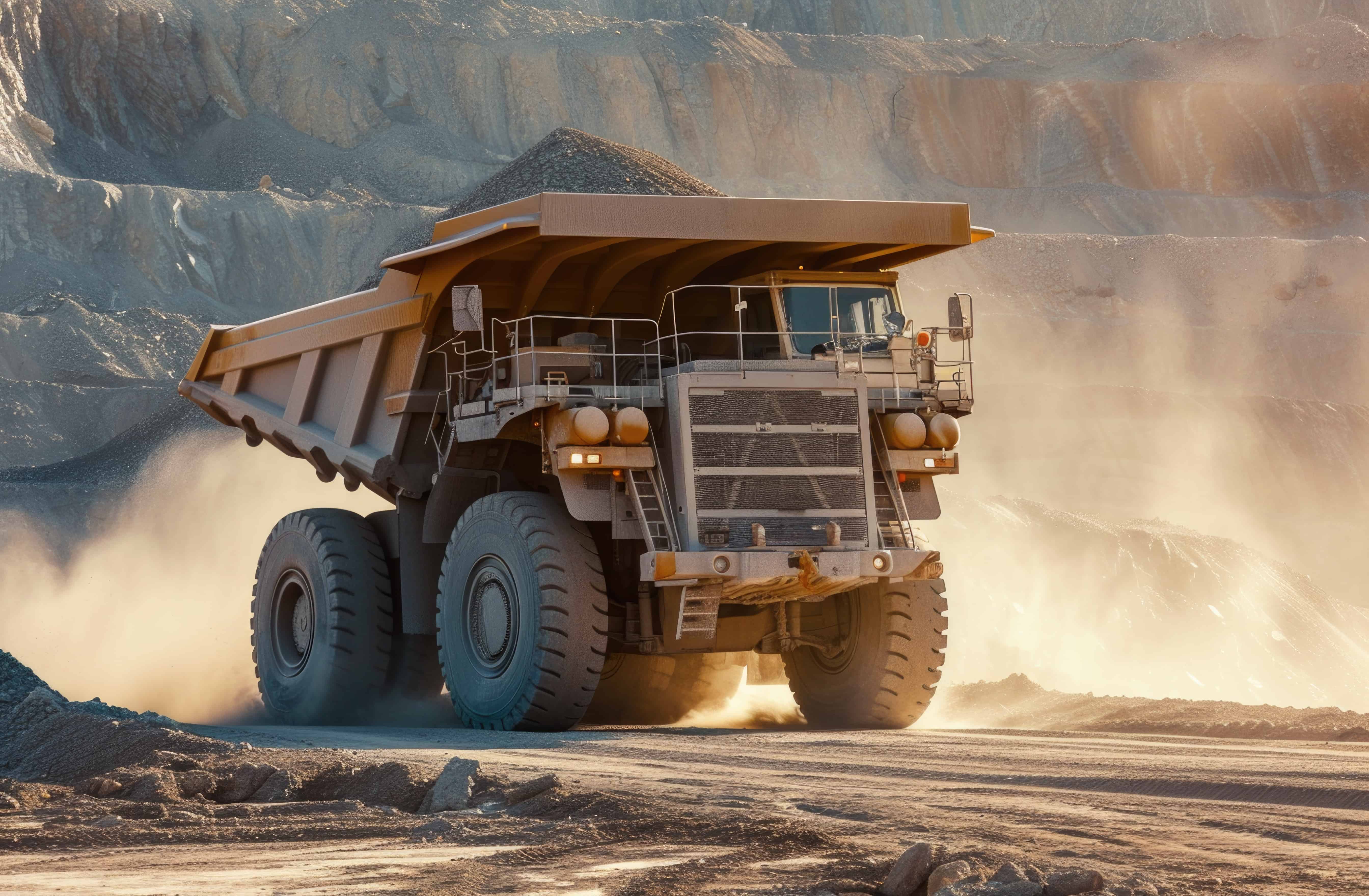 Open-pit mining operations