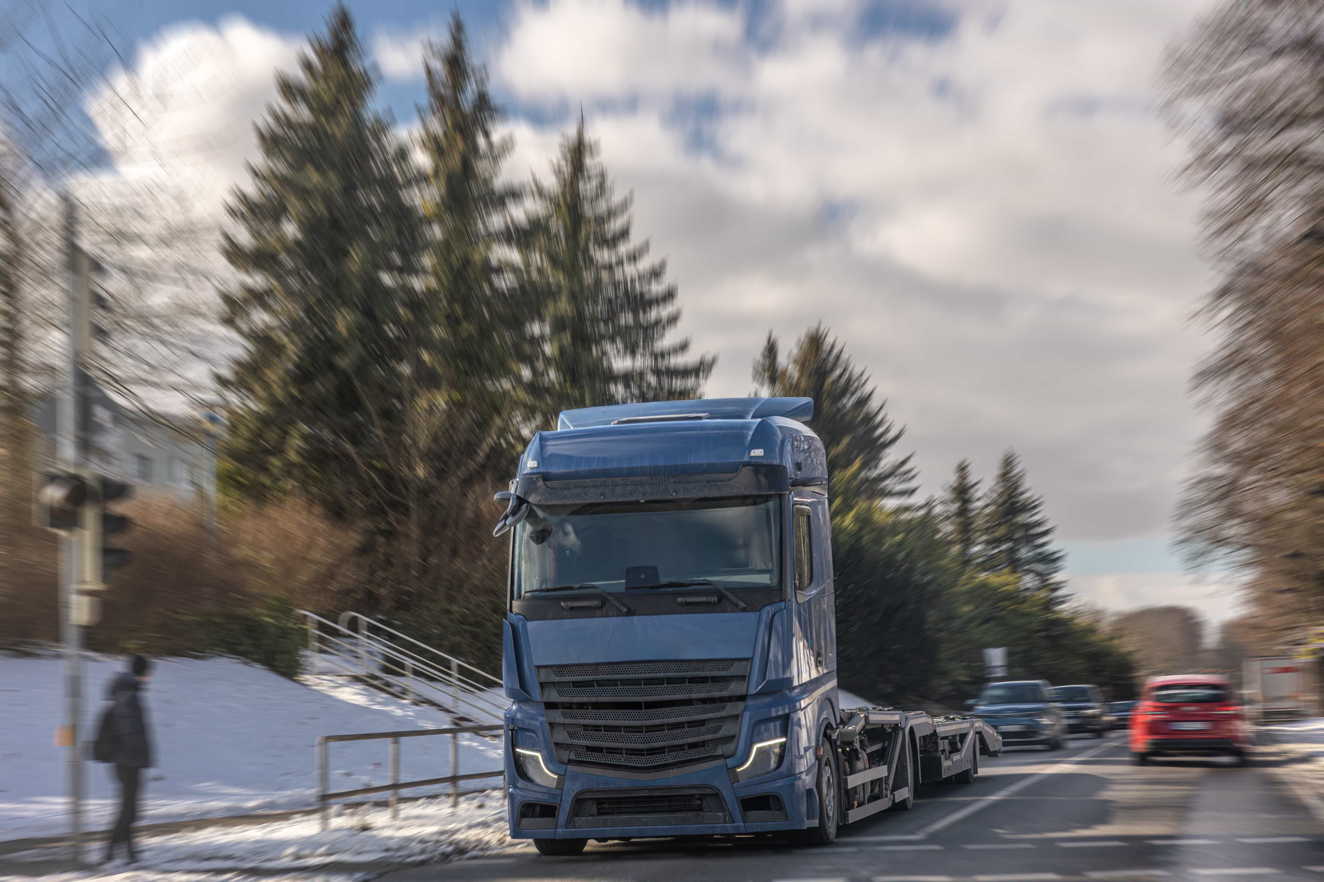 Blind-spot safety remains a persistent challenge in commercial fleets