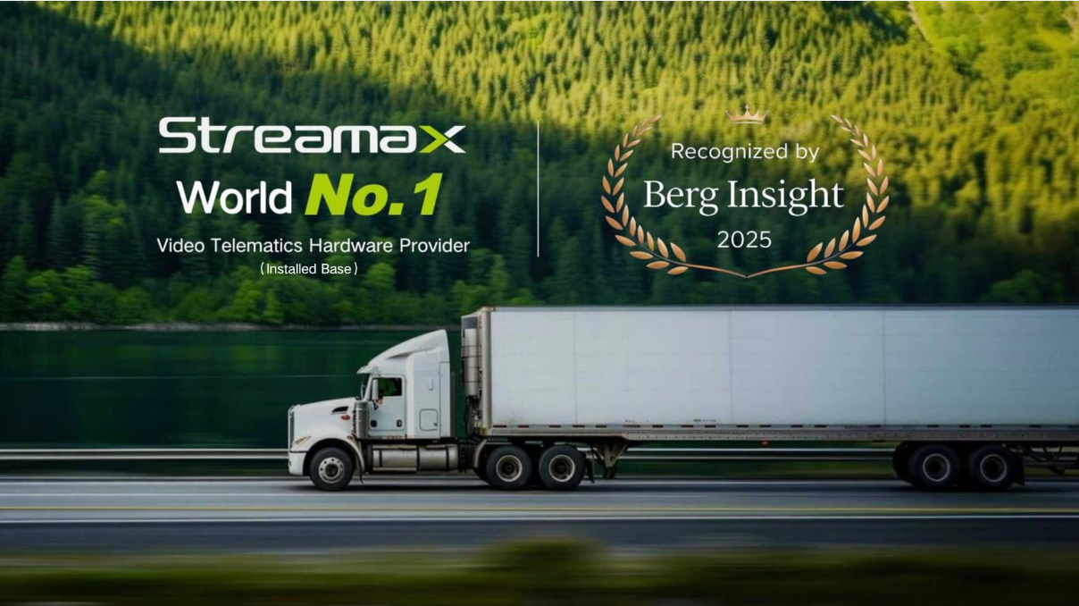 Streamax Ranked Global No. 1 Video Telematics Hardware Provider