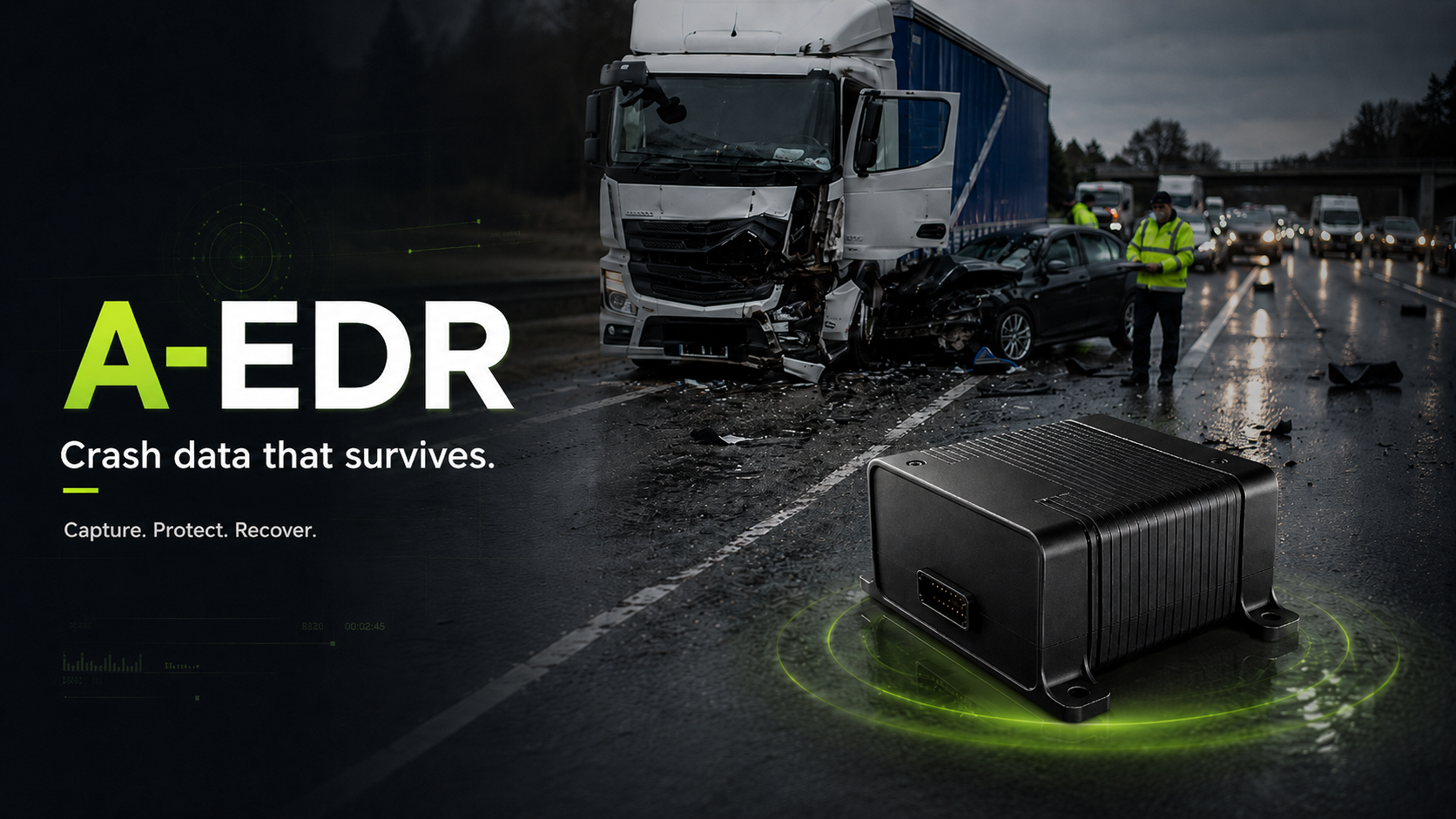 Why commercial vehicles need a disaster-resilient Event Data Recorder under UN R169
